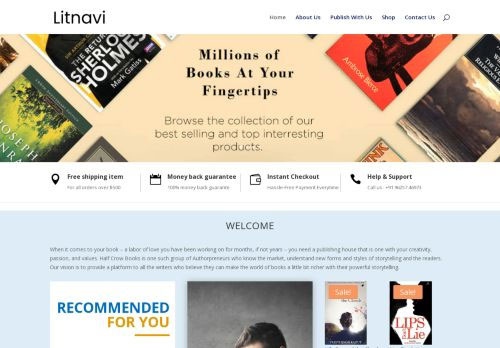 LitNavy - Online Books sale