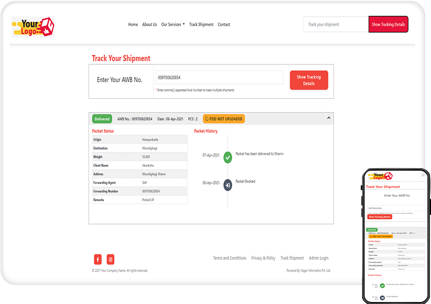 Track your Shipment