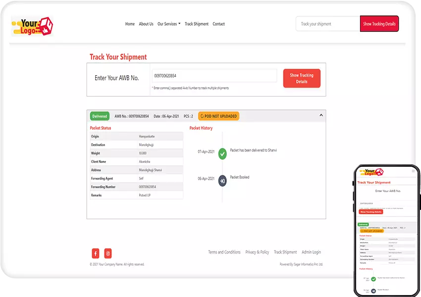 Track your Shipment