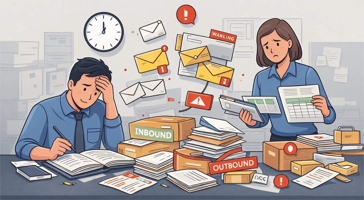 Before Mailroom Automation