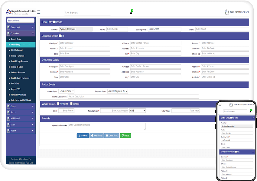 Order Entry