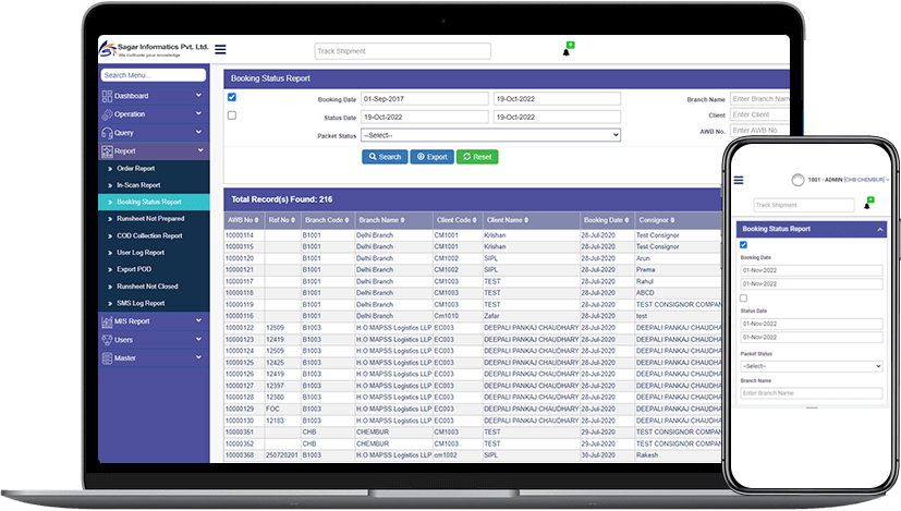 Pickup Delivery Management Software